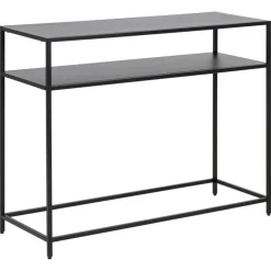 Amora Sidetable Zwart Metaal 100cm