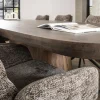 Andreas Eettafel deens ovaal Acaciahout 300cm