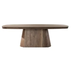 Andreas Eettafel deens ovaal Acaciahout 240cm