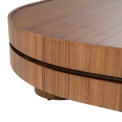 Arcus Salontafel Bruin 122cm