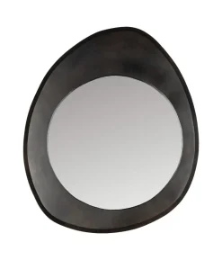 Aren Spiegel Hout Zwart 71cm