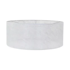Ariana 1-lichts Vloerlamp Staal met Zilver Sizoflor kap