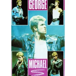 Artiest George Michael - metalen bord