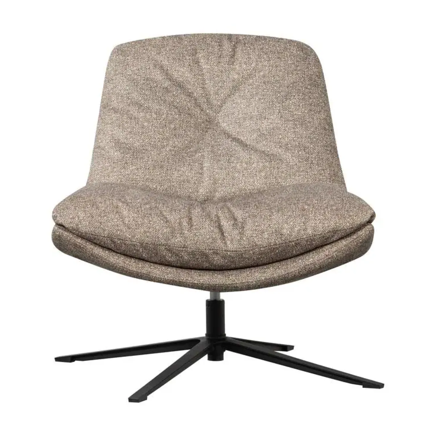 Arve Draaifauteuil naturel melange