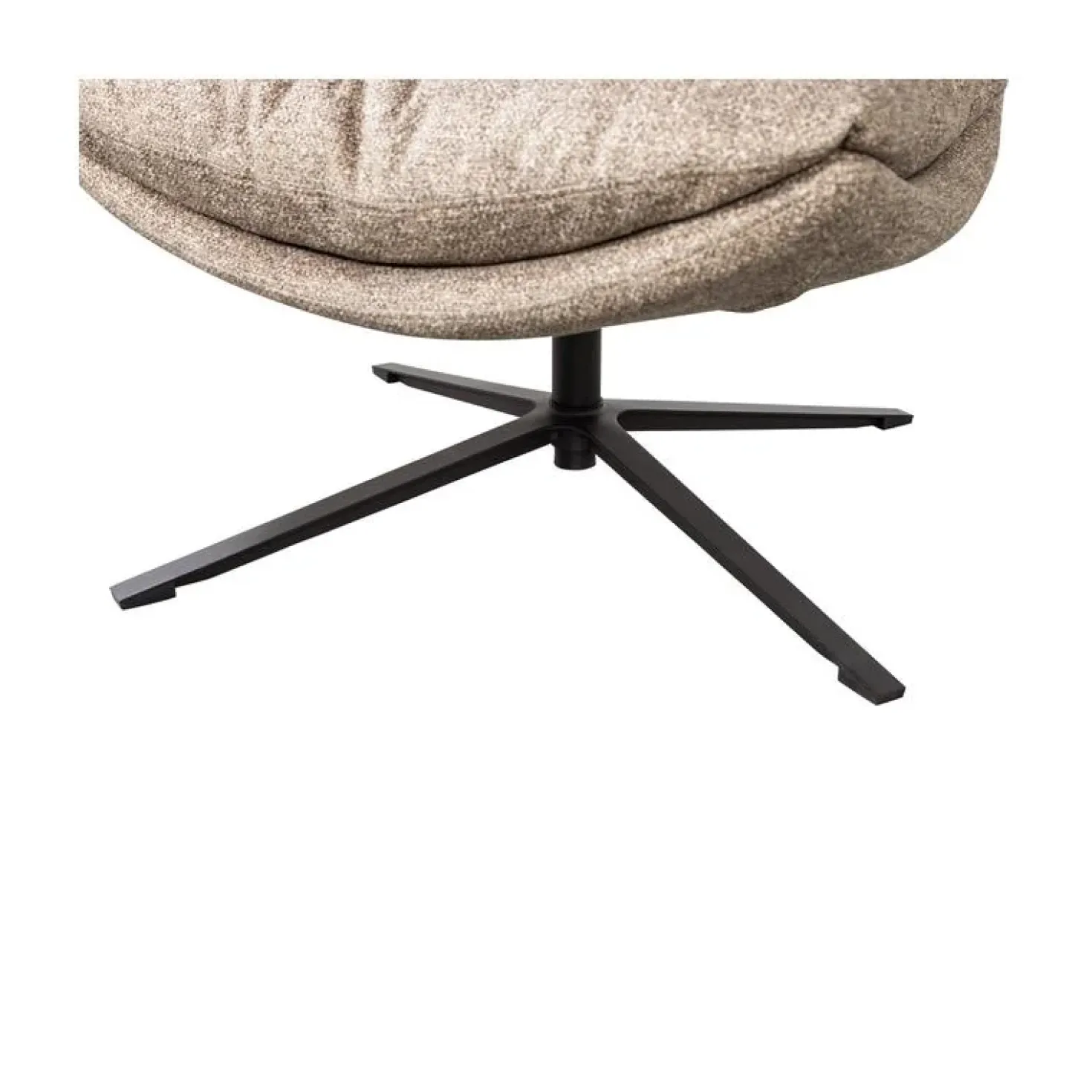 Arve Draaifauteuil naturel melange