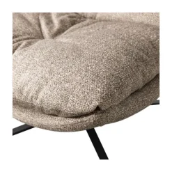 Arve Draaifauteuil naturel melange