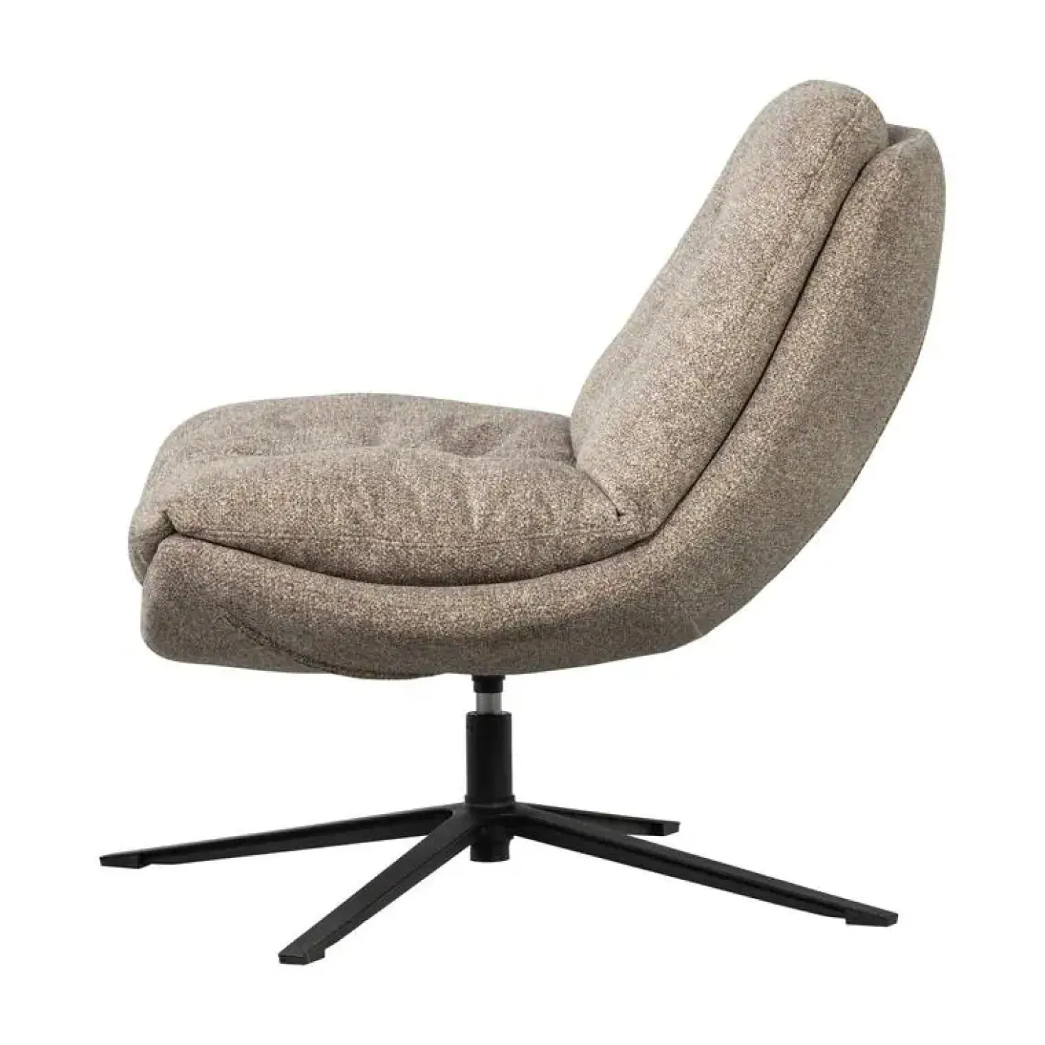Arve Draaifauteuil naturel melange