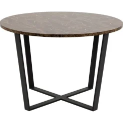 Arvico Eettafel Bruin rond 110cm