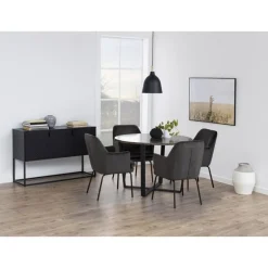 Arvico Eettafel Bruin rond 110cm