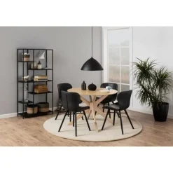 Arvon Eettafel Rond Naturel 105cm