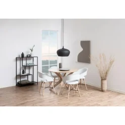 Arvon Eettafel Rond Naturel 105cm