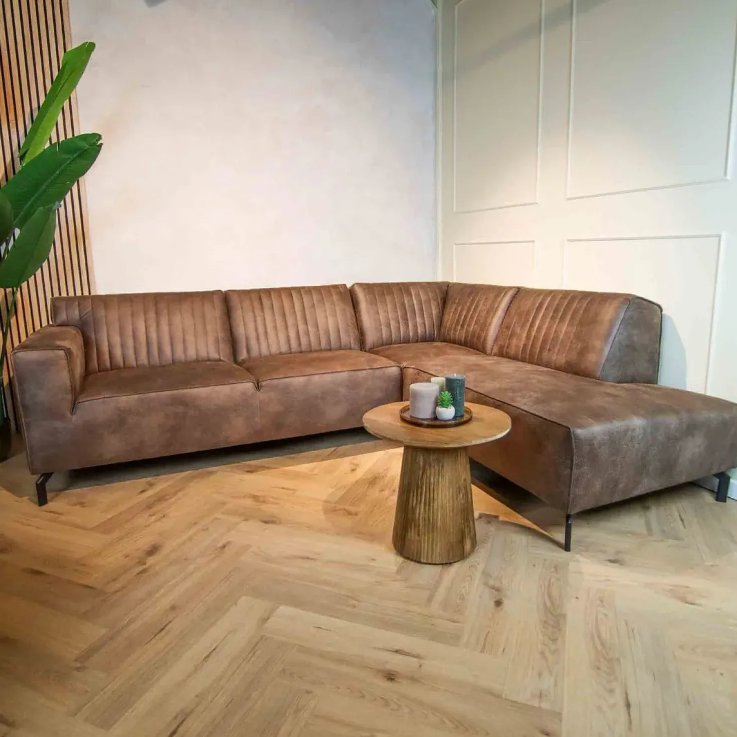 Ashley Modulaire Hoekbank 2,5 zits met eindstuk rechts