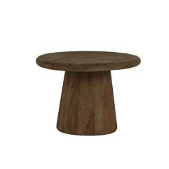 Asti Bijzettafel rond bruin 60 cm