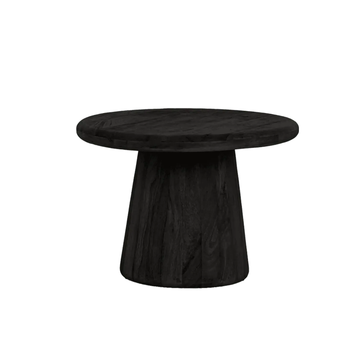 Asti Bijzettafel rond zwart 60 cm