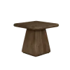 Asti Bijzettafel vierkant bruin 60 cm
