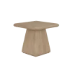 Asti Bijzettafel vierkant naturel 60 cm