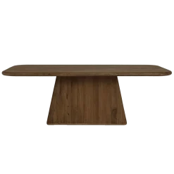 Asti Eettafel bruin 220 cm