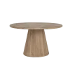 Asti Eettafel rond naturel 130 cm