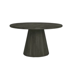 Asti Eettafel rond olijfbruin 130 cm