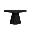 Asti Eettafel rond zwart 150 cm