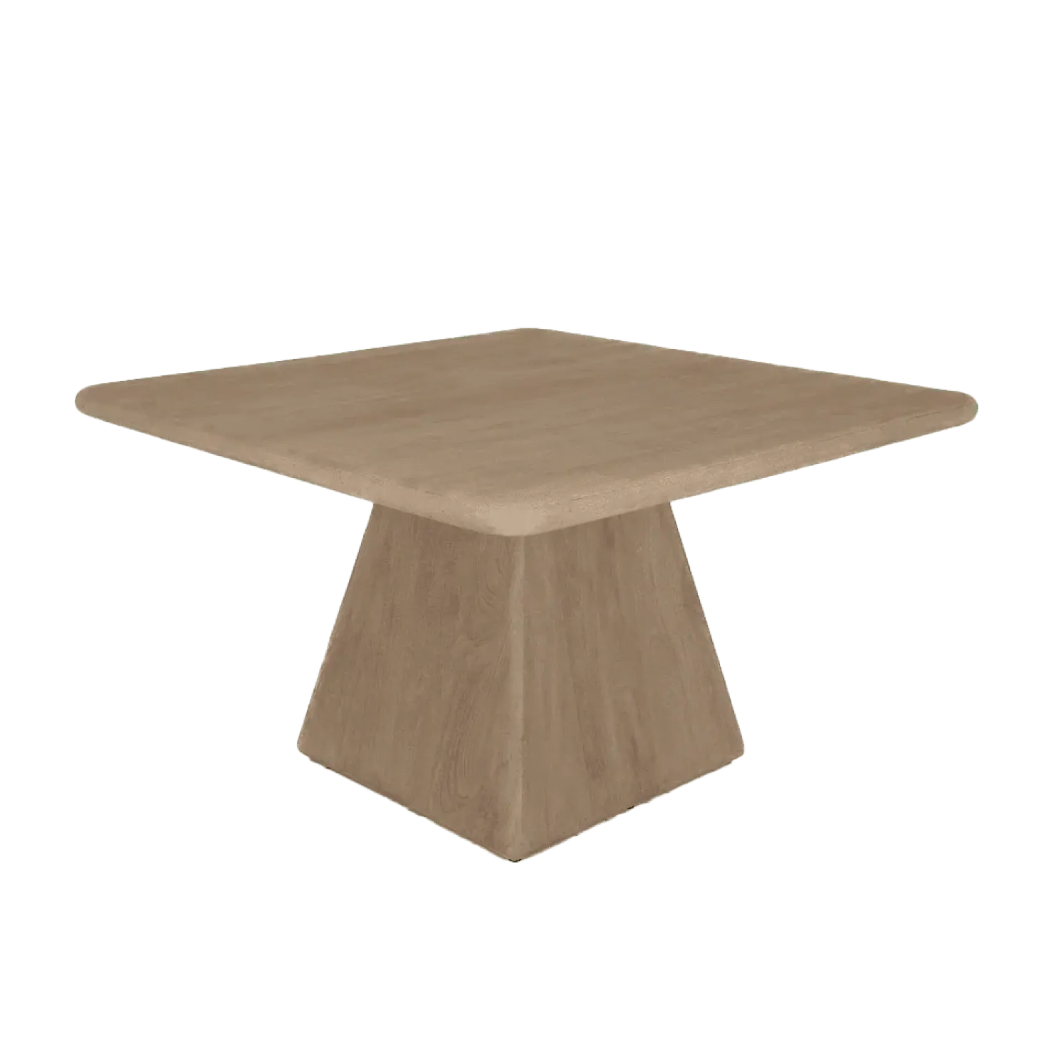 Asti Eettafel vierkant naturel 130 cm