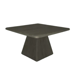 Asti Eettafel vierkant olijfbruin 150 cm