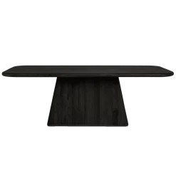 Asti Eettafel zwart 260 cm