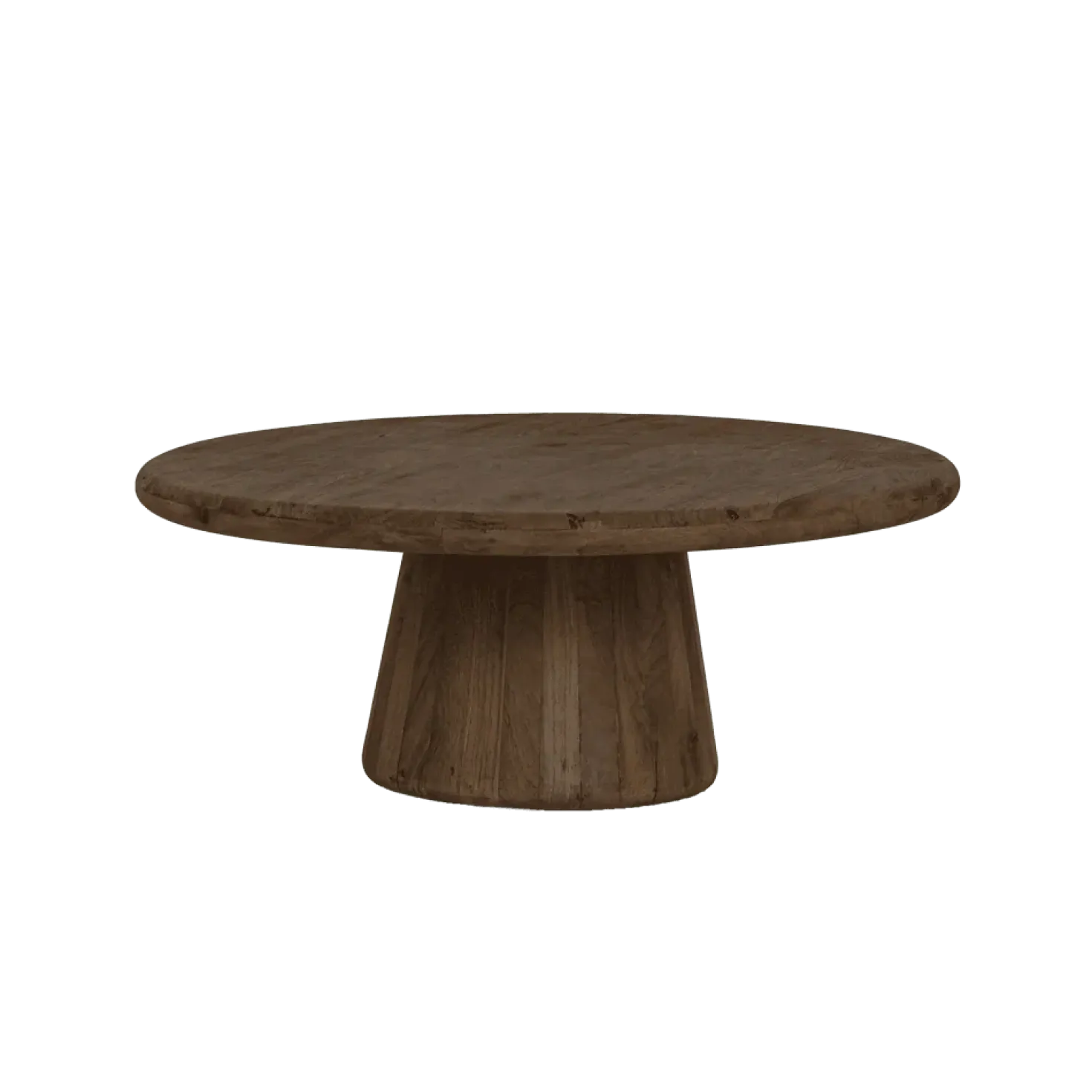 Asti Salontafel rond bruin 90 cm