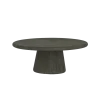 Asti Salontafel rond olijfbruin 90 cm