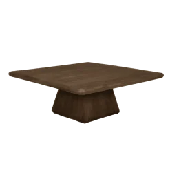 Asti Salontafel vierkant bruin 90 cm