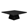 Asti Salontafel vierkant zwart 90 cm