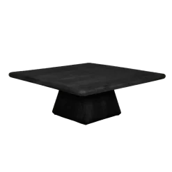 Asti Salontafel vierkant zwart 90 cm
