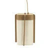 Aterlier 1-lichts Hanglamp Small Bruin 20cm