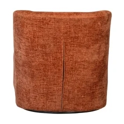 Atty Draaifauteuil velvet terracotta