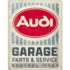 Audi Garage - metalen bord
