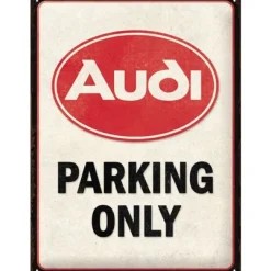 Audi Parking Only - metalen bord