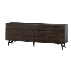 Aura Dressoir espresso Acaciahout 210 cm