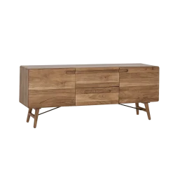 Aura Dressoir naturel Acaciahout 160 cm