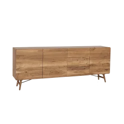 Aura Dressoir naturel Acaciahout 210 cm
