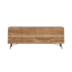 Aura Dressoir naturel Acaciahout 210 cm