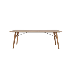 Aura Eettafel naturel Acaciahout 160 cm