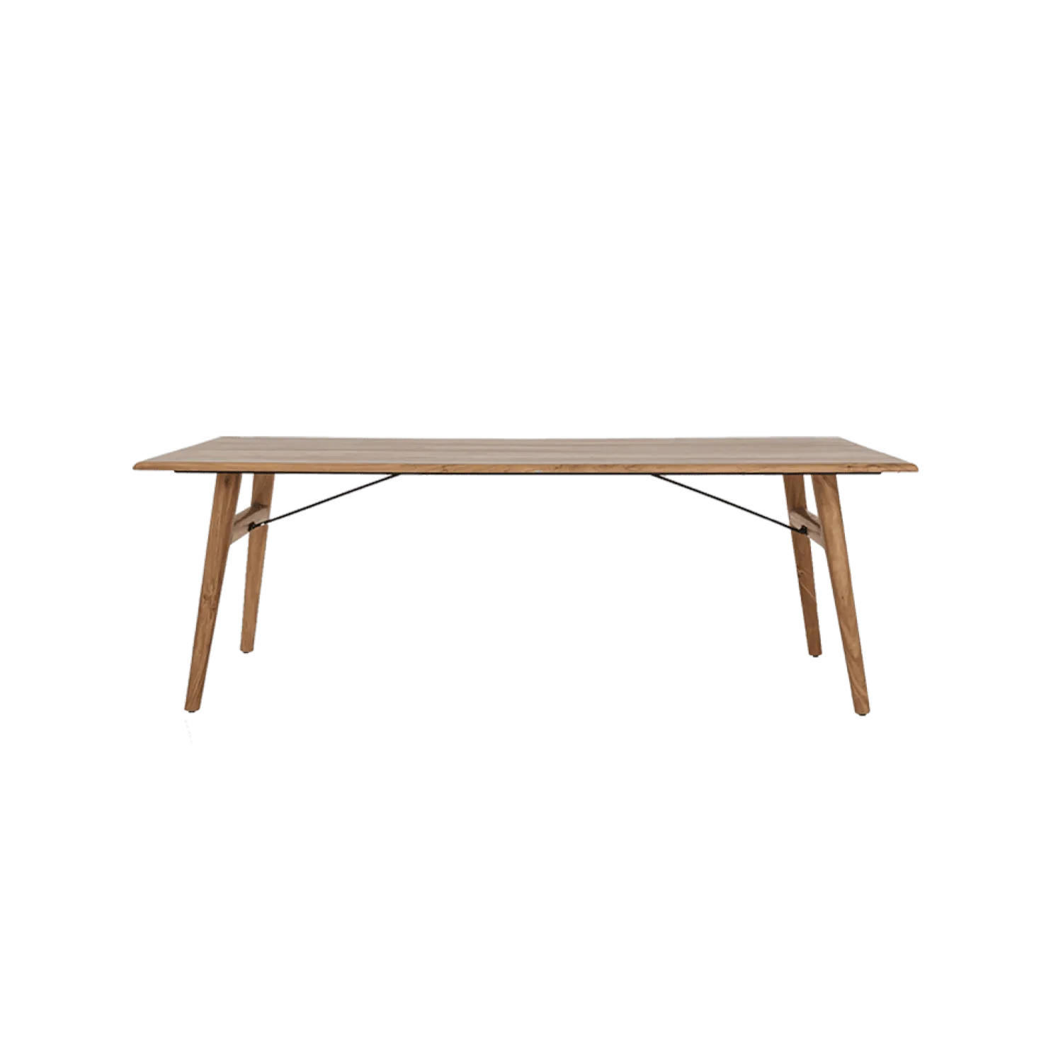 Aura Eettafel naturel Acaciahout 220 cm