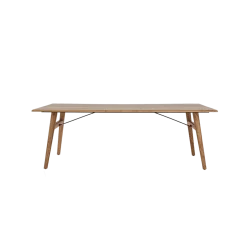 Aura Eettafel naturel Acaciahout 240 cm