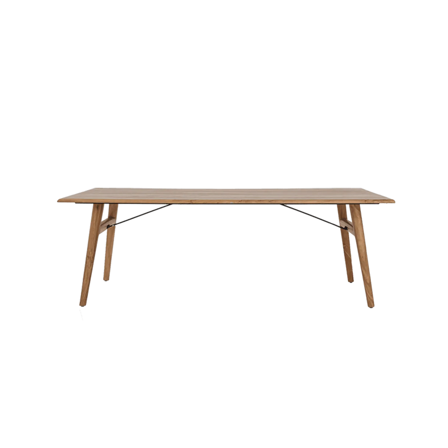 Aura Eettafel naturel Acaciahout 240 cm