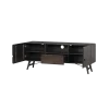 Aura Tv meubel espresso Acaciahout 150 cm