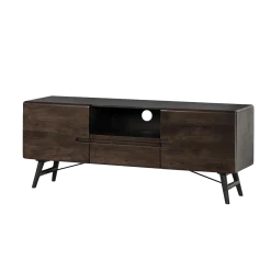 Aura Tv meubel espresso Acaciahout 150 cm