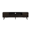 Aura Tv meubel espresso Acaciahout 210 cm