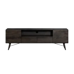Aura Tv meubel espresso Acaciahout 180 cm