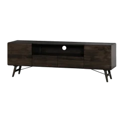 Aura Tv meubel espresso Acaciahout 180 cm