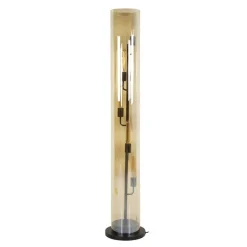 Aura Vloerlamp 5-lichts amber glas